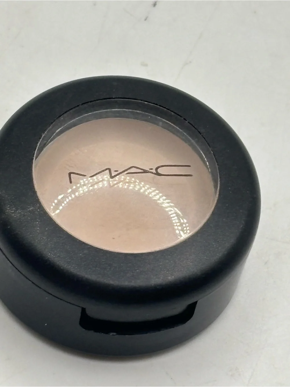 MAC Blanc Type Eyeshadow Tested Neutral Matte Beige